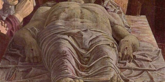 Lamentations sur le Christ mort, Mantegna